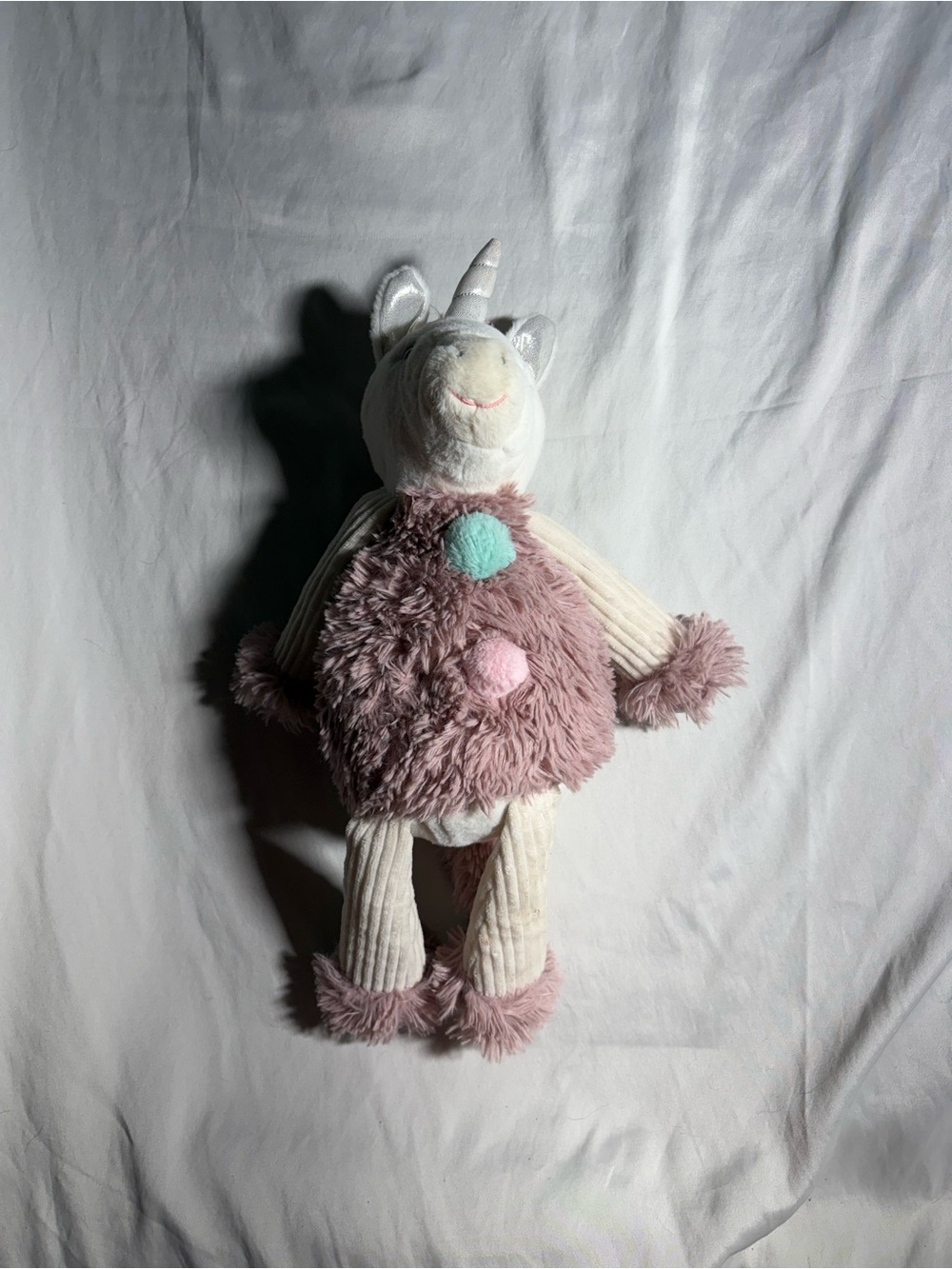 Scentsy Plush Unicorn in Pink, White and Mint